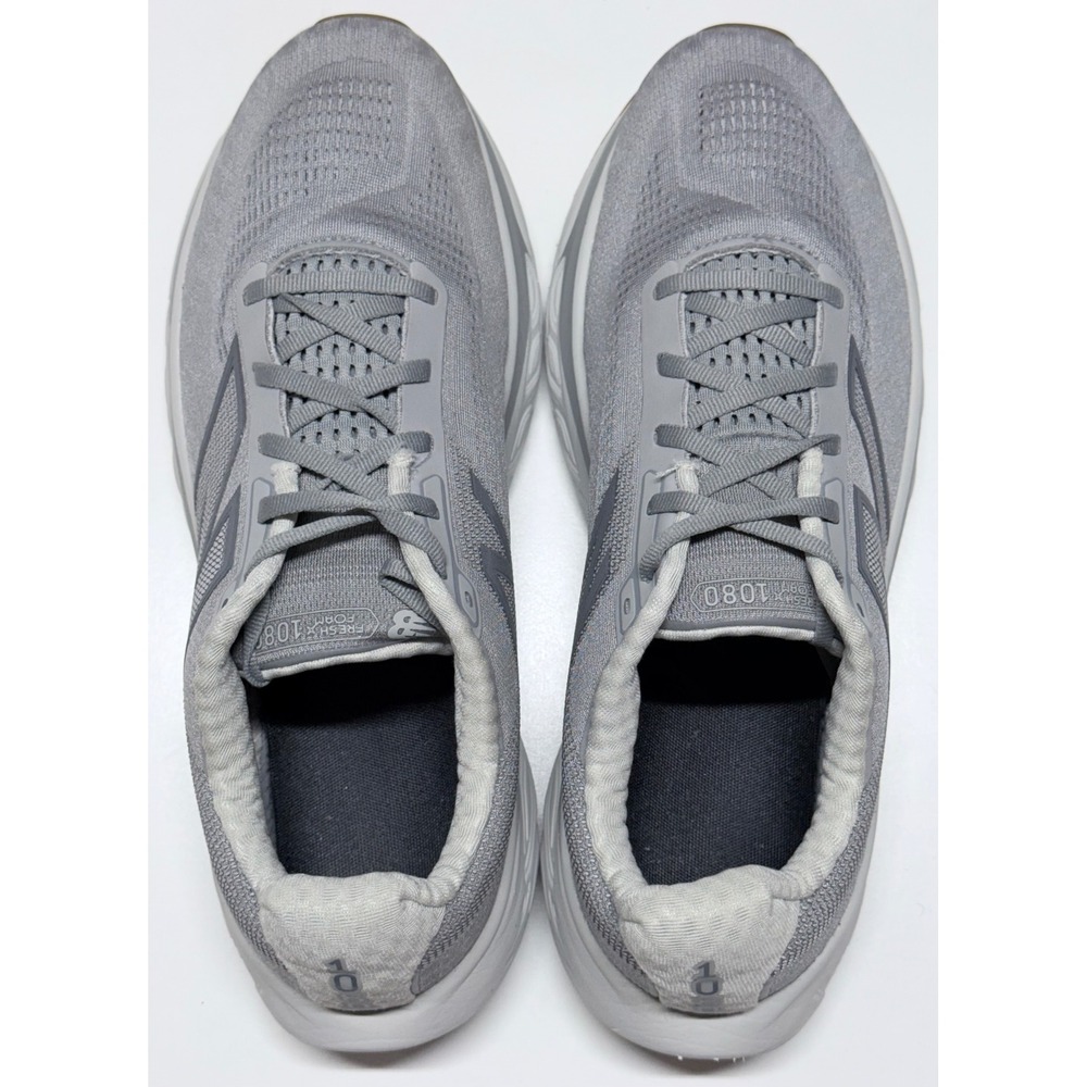 New Balance Fresh Foam X 1080 v14 Grey Running Shoes Mens 11.5 M108013D - Picture 3 of 6